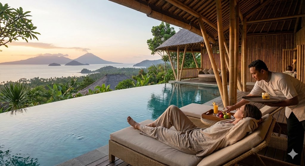 Menginap di resort terbaik